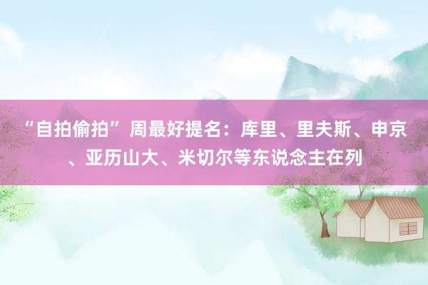 “自拍偷拍” 周最好提名：库里、里夫斯、申京、亚历山大、米切尔等东说念主在列